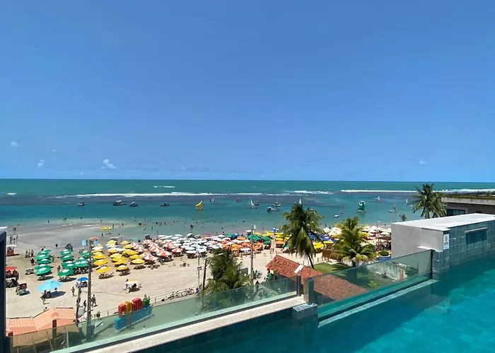 Flat incrível a 30m da Praia de Porto Pôrto das Galinhas